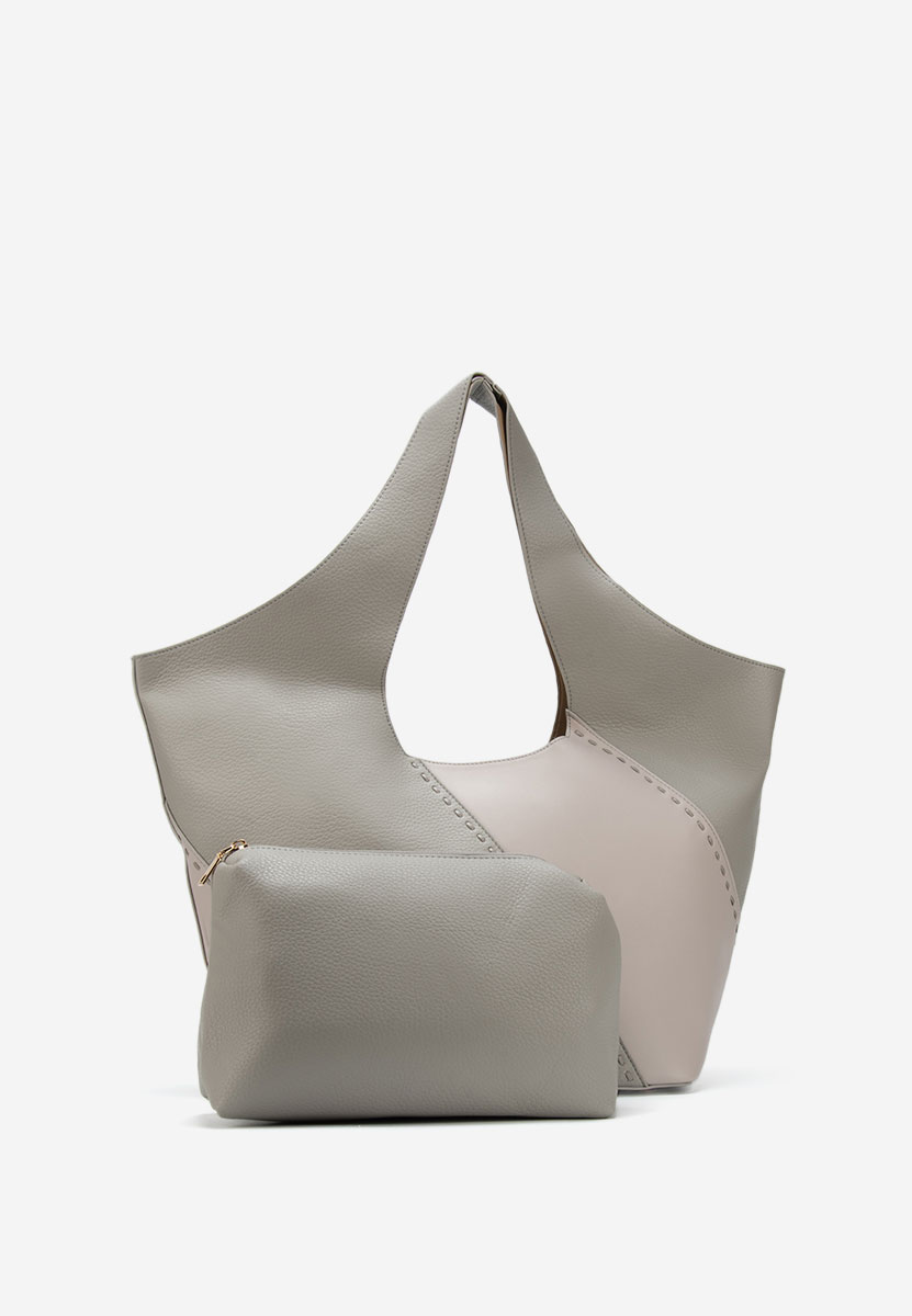 Borsa a mano Delya grigio