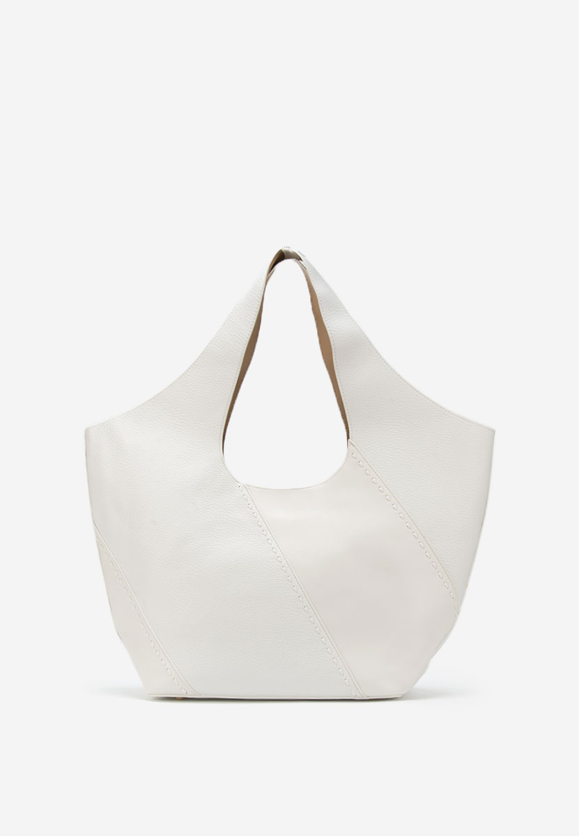 Borsa a mano Delya bianca