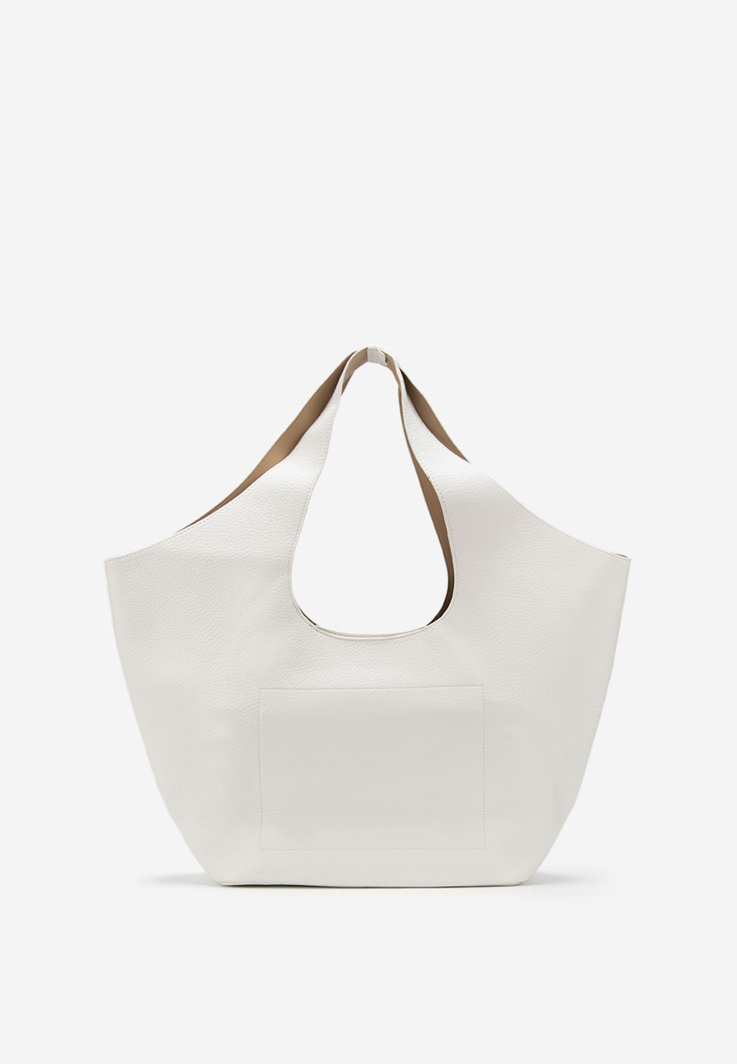 Borsa a mano Delya bianca