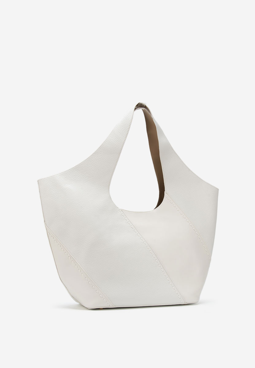 Borsa a mano Delya bianca