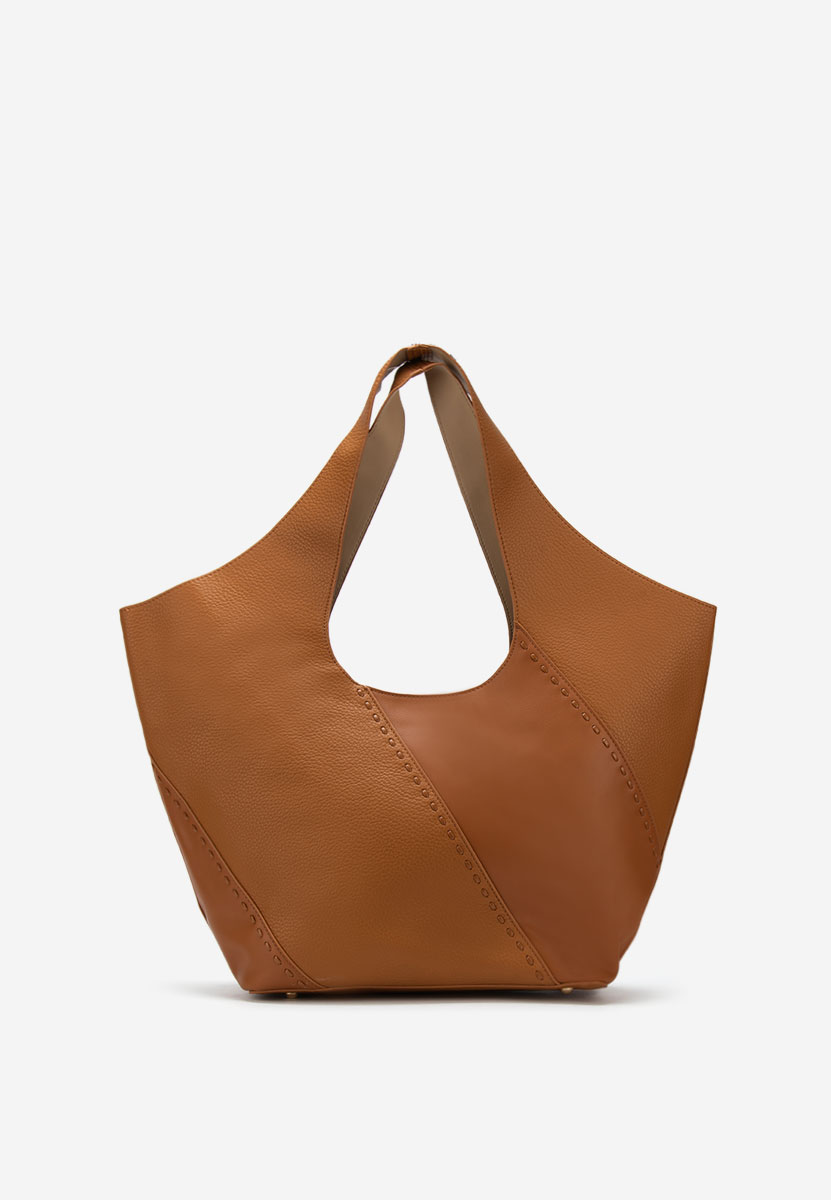 Borsa a mano Delya marrone