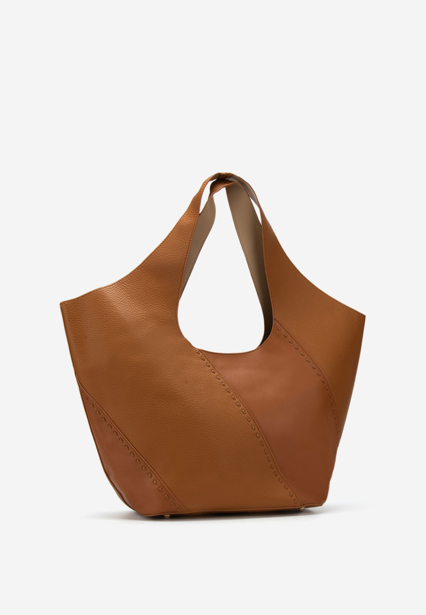 Borsa a mano Delya marrone