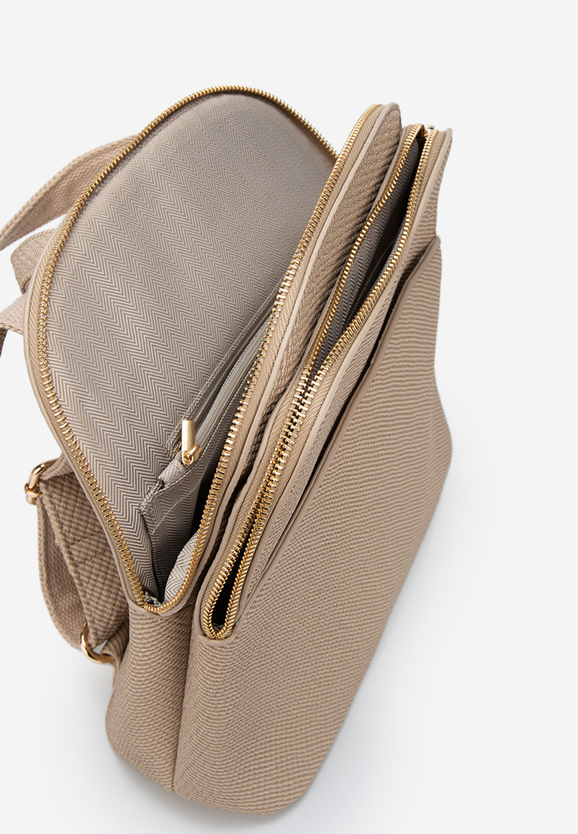 Zaino da donna Akaria V2 beige