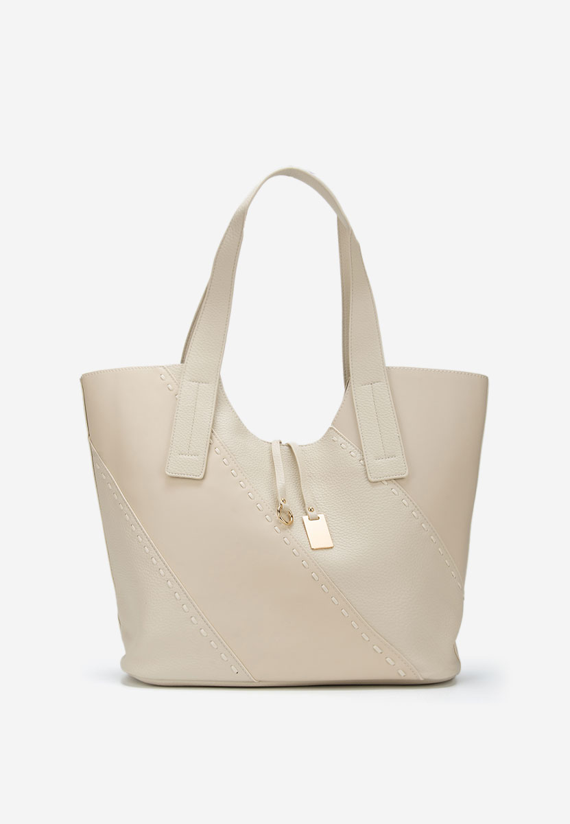 Borsa a mano Ginevria beige