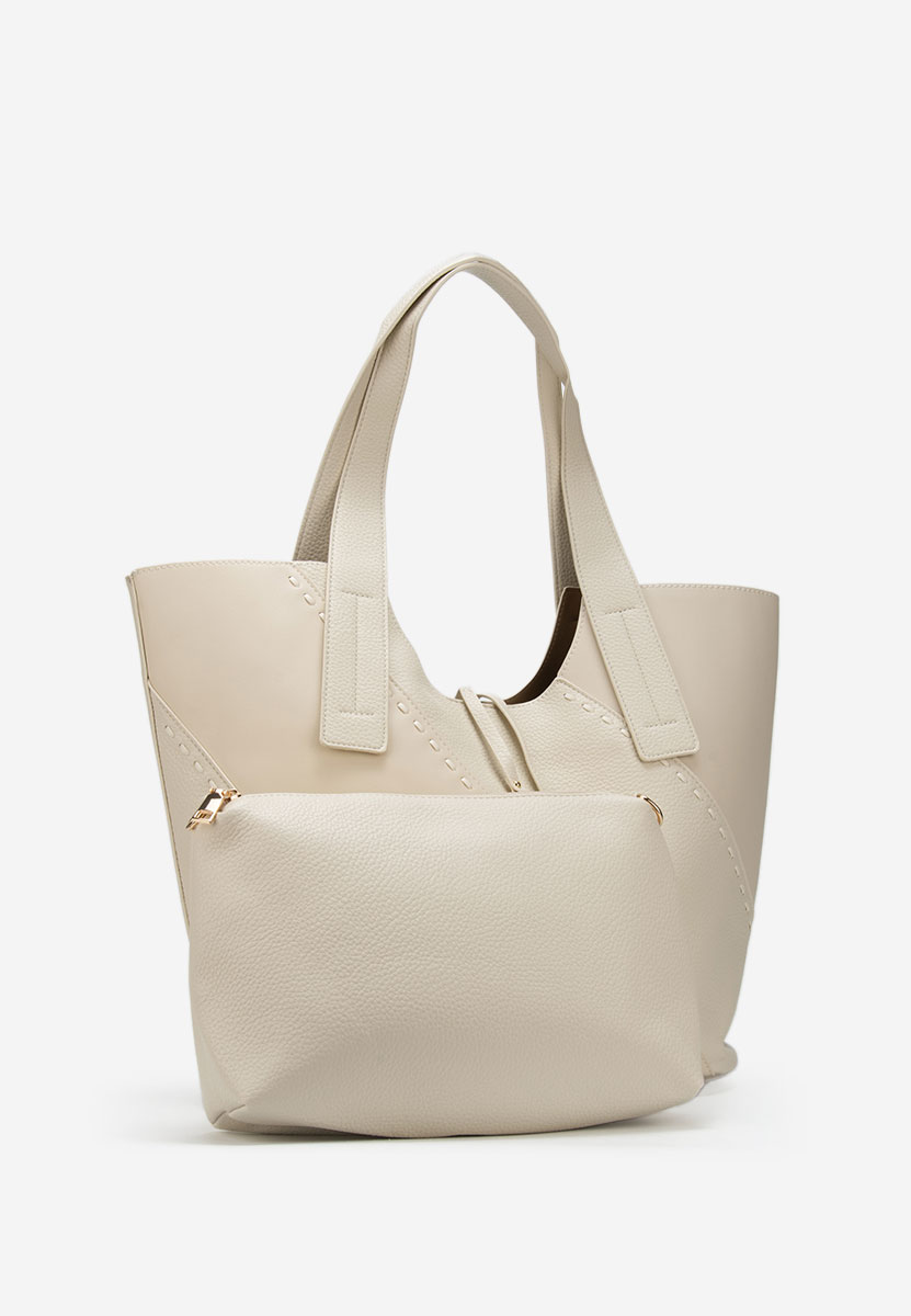 Borsa a mano Ginevria beige