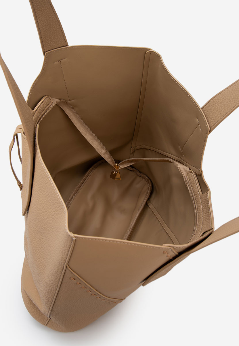 Borsa a mano Ginevria cachi