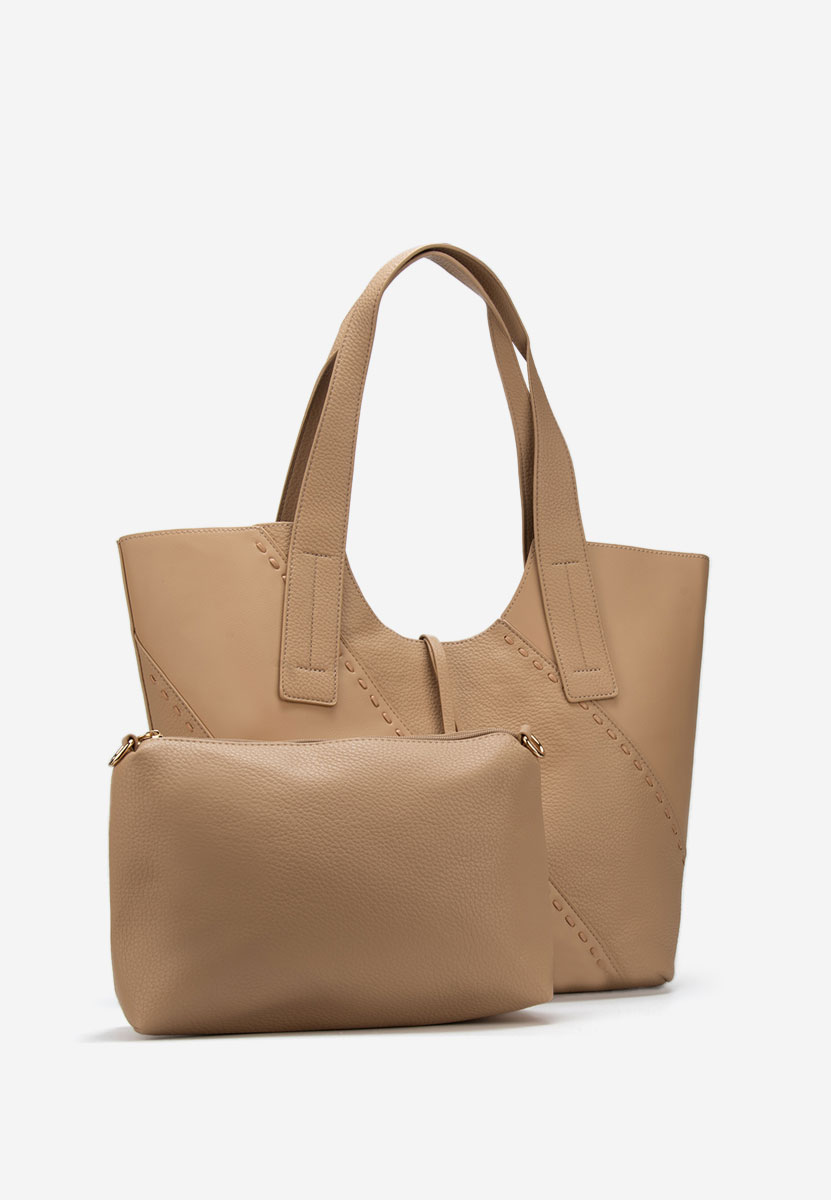 Borsa a mano Ginevria cachi