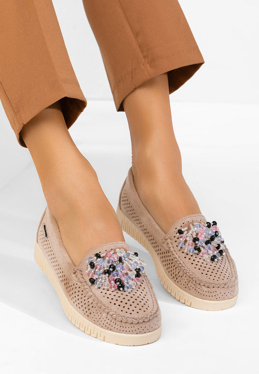 Mocassini da donna Lynna V2 beige