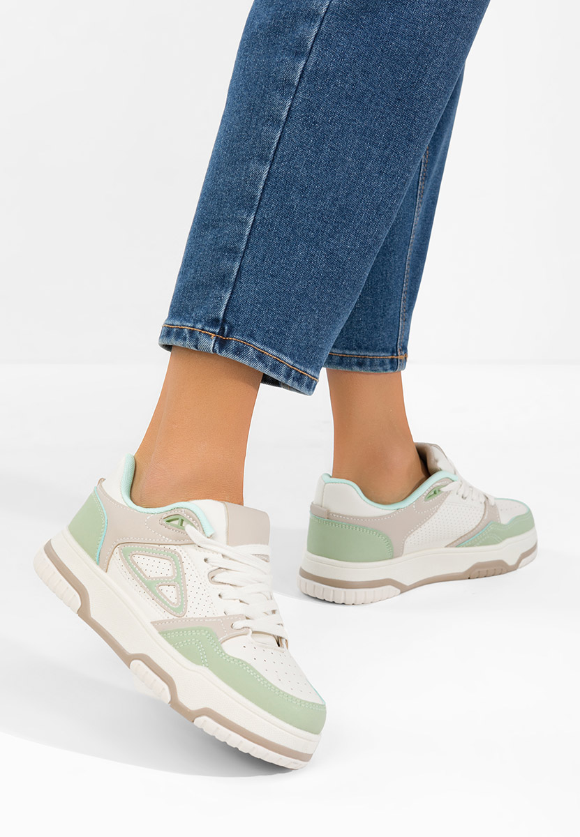 Sneakers con plateau Damarya colorate