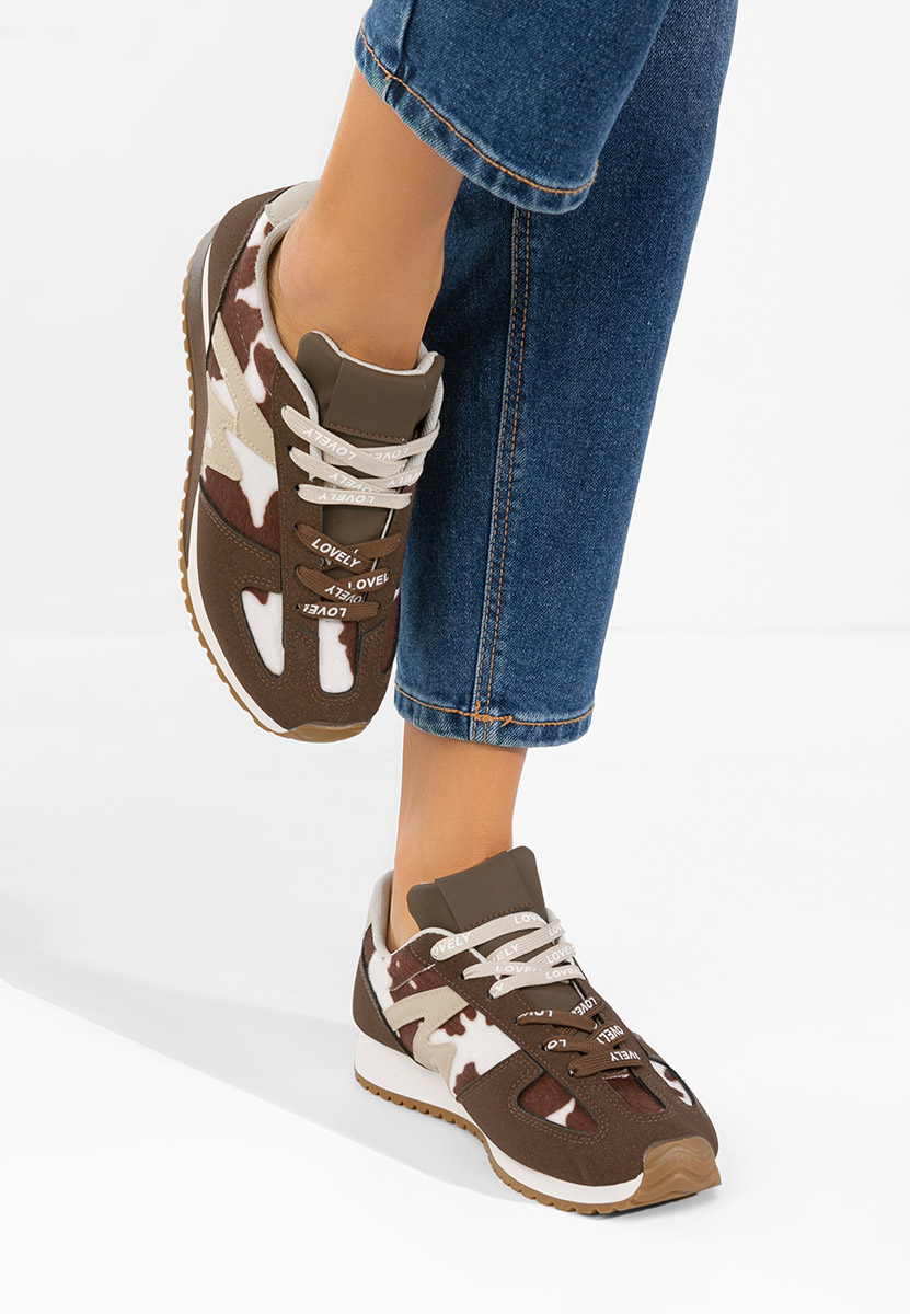 Sneakers donna Jeina V2 marrone