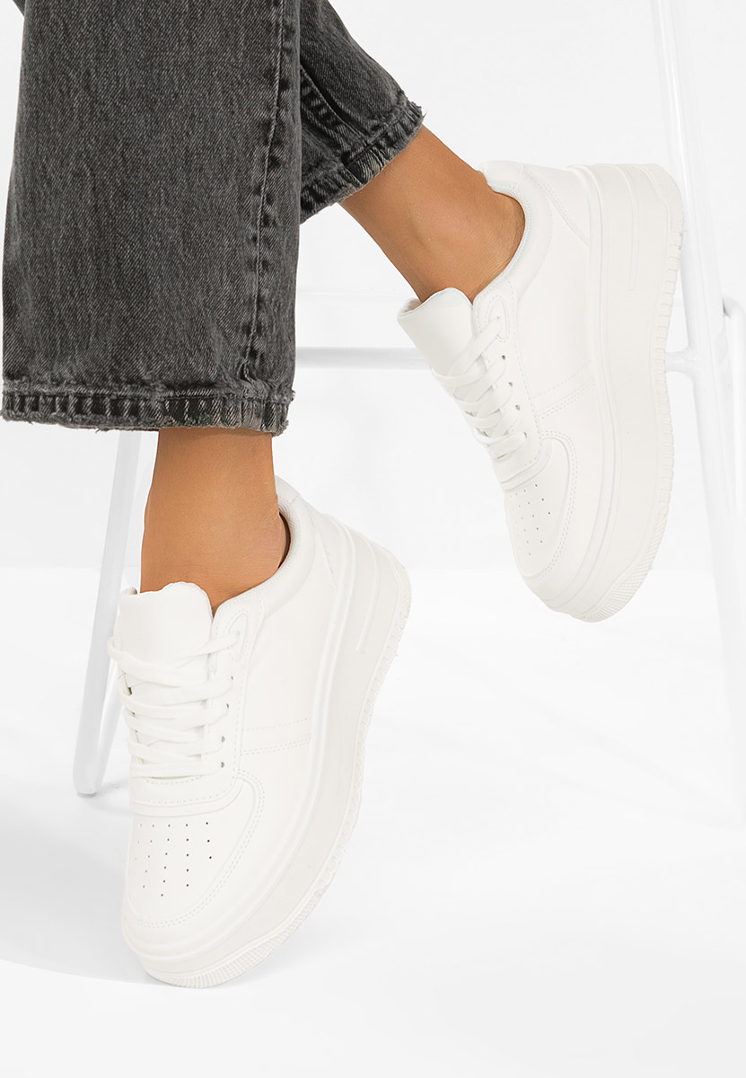 Sneakers con plateau Seminia bianchi