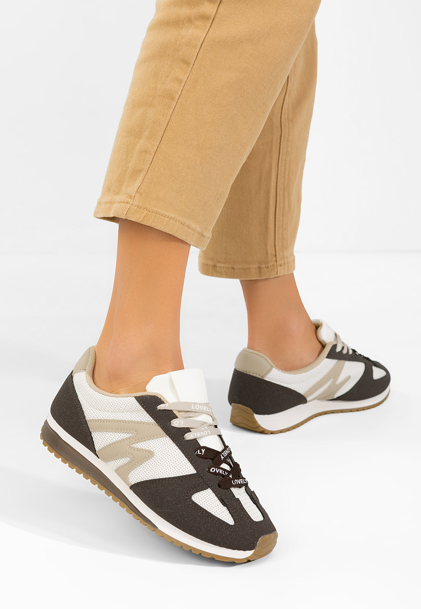 Sneakers donna Jeina marrone