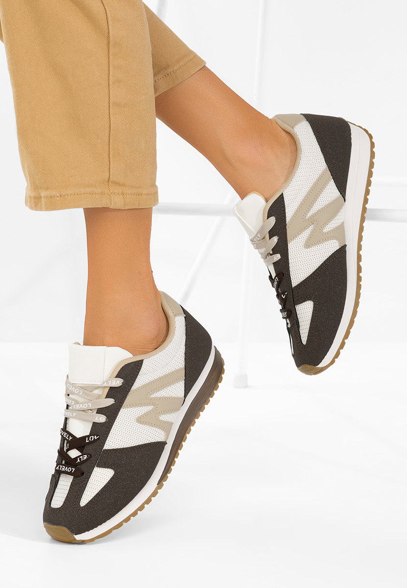 Sneakers donna Jeina marrone