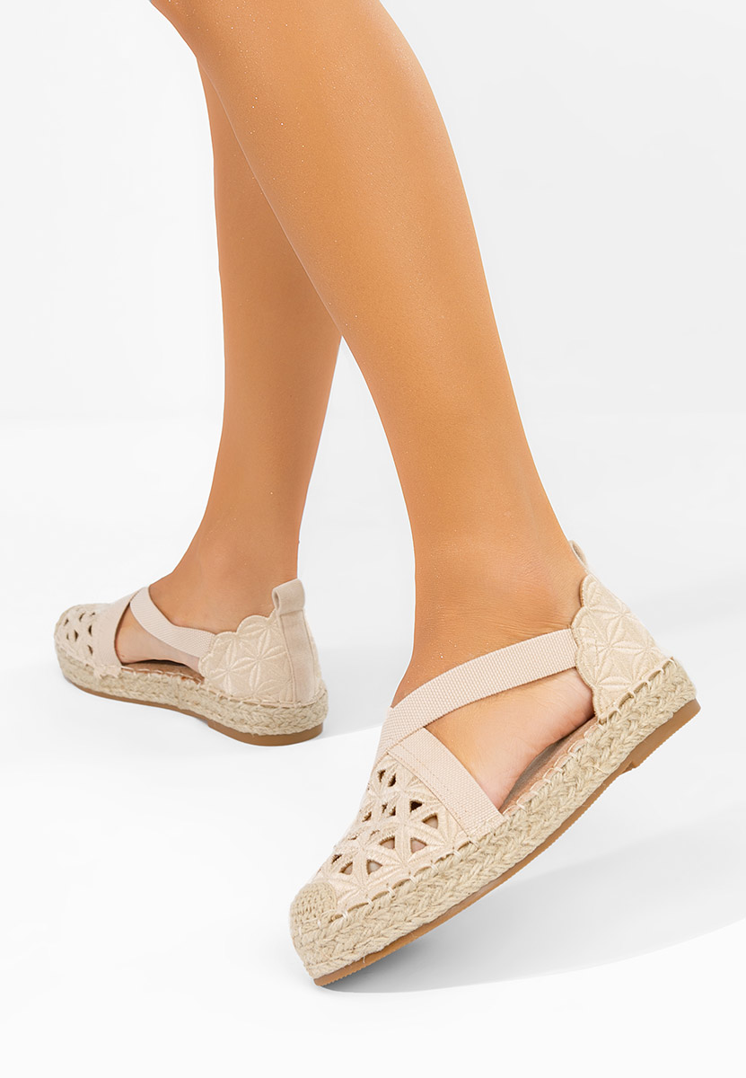 Espadrillas donna Feliania beige