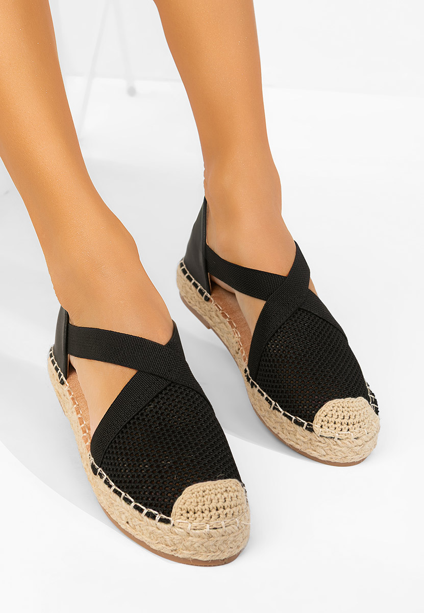 Espadrillas donna Fensy nero