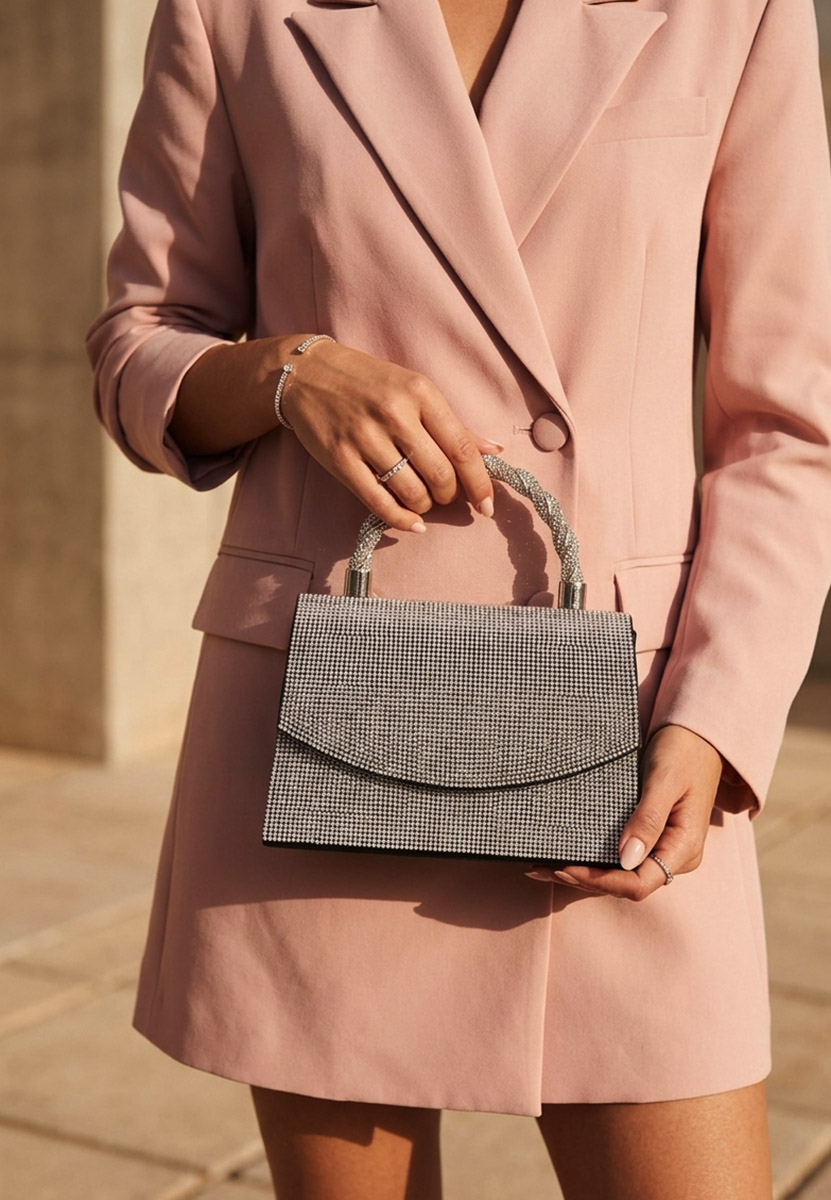 Borsa a mano Liorina nera