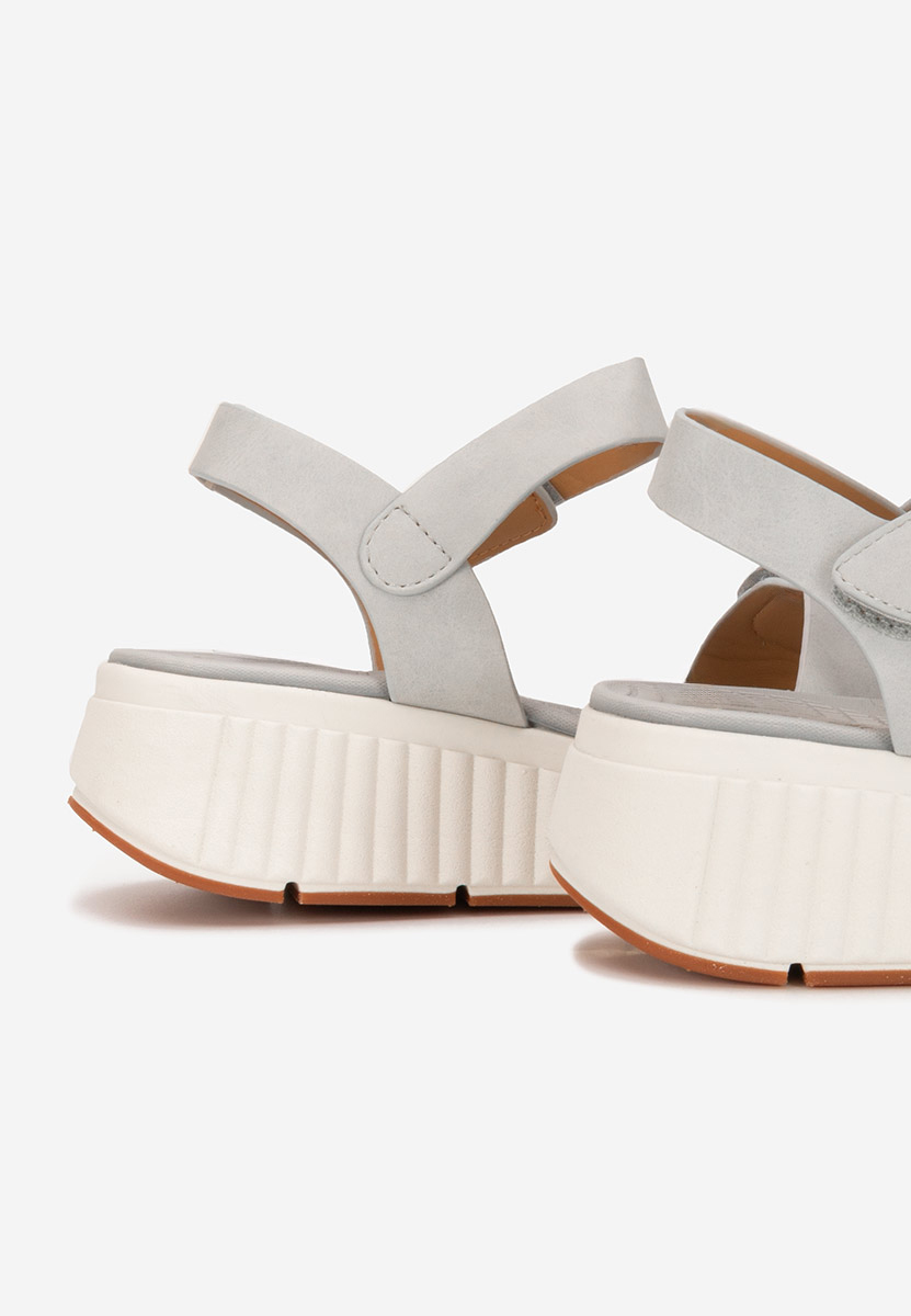 Sandali platform Cistela grigio