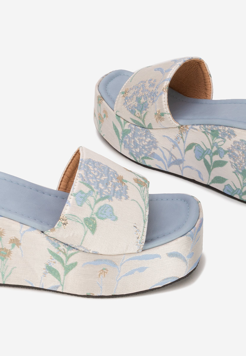 Ciabatte platform Anhela V2 beige