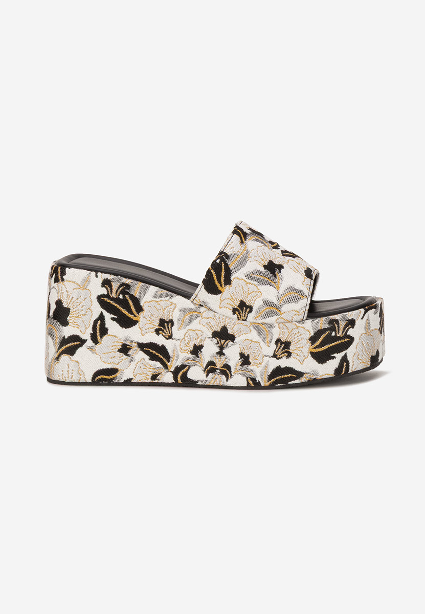Ciabatte platform Anhela V3 beige