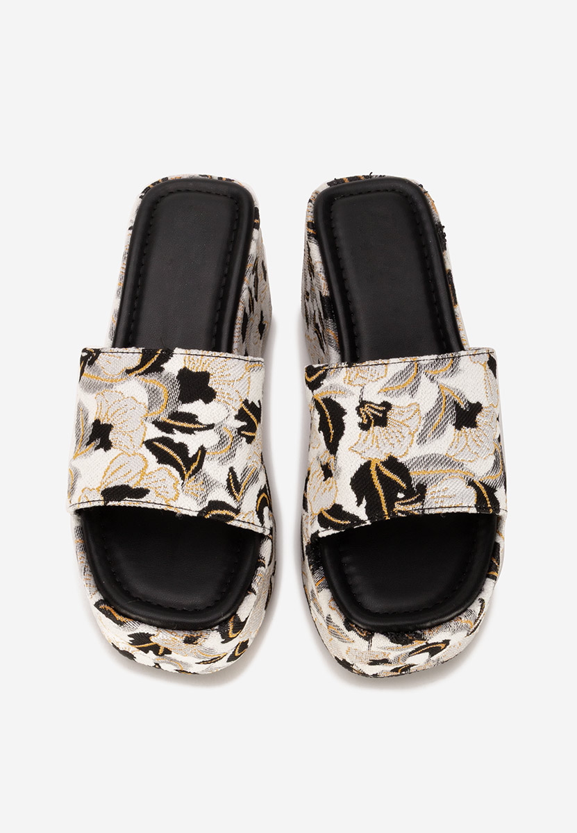 Ciabatte platform Anhela V3 beige