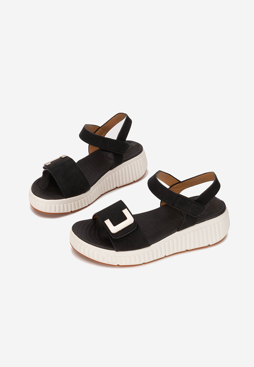Sandali platform Cistela nero