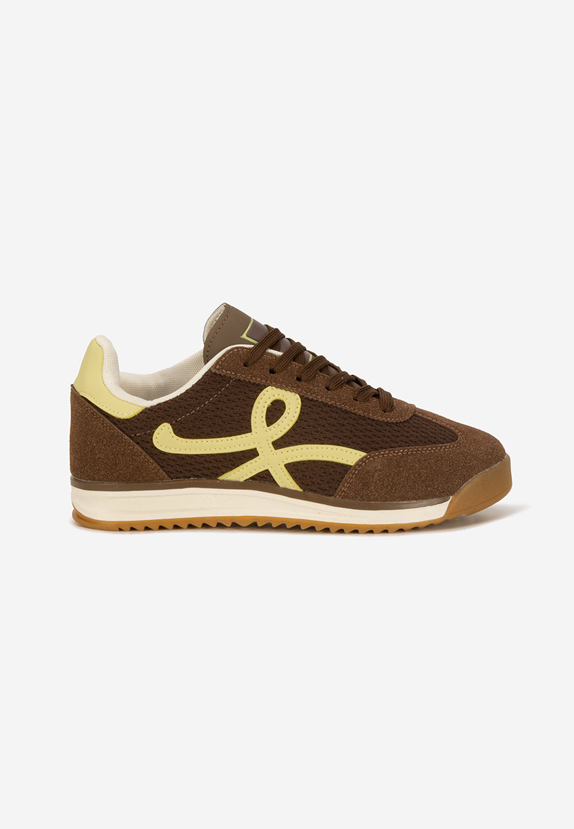 Sneakers donna Ferrelia marrone