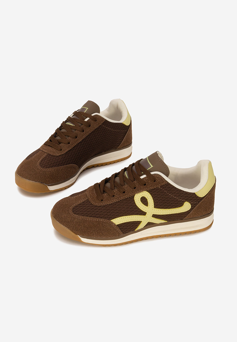 Sneakers donna Ferrelia marrone