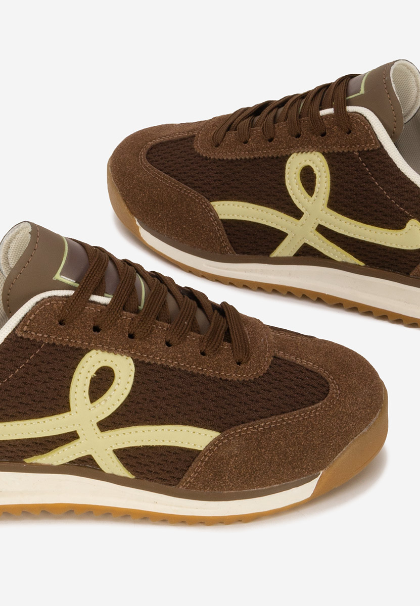 Sneakers donna Ferrelia marrone