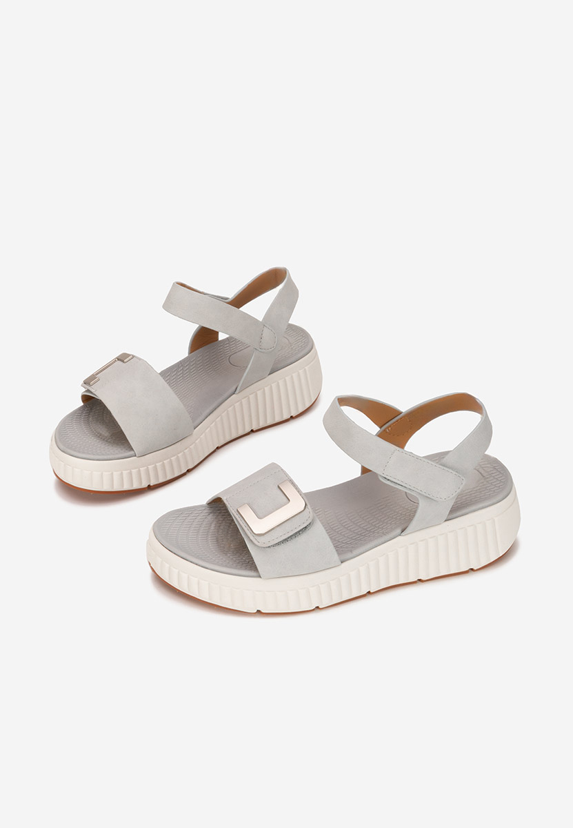Sandali platform Cistela grigio