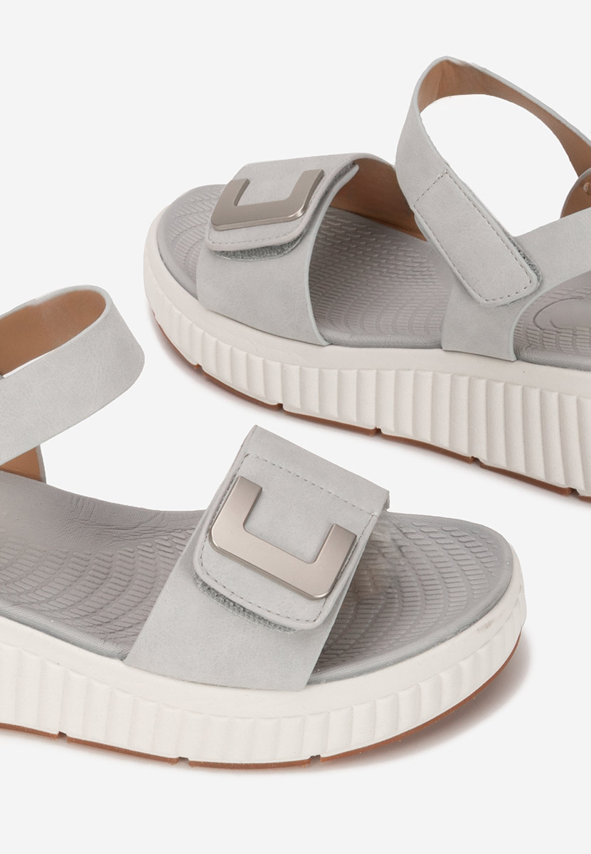 Sandali platform Cistela grigio