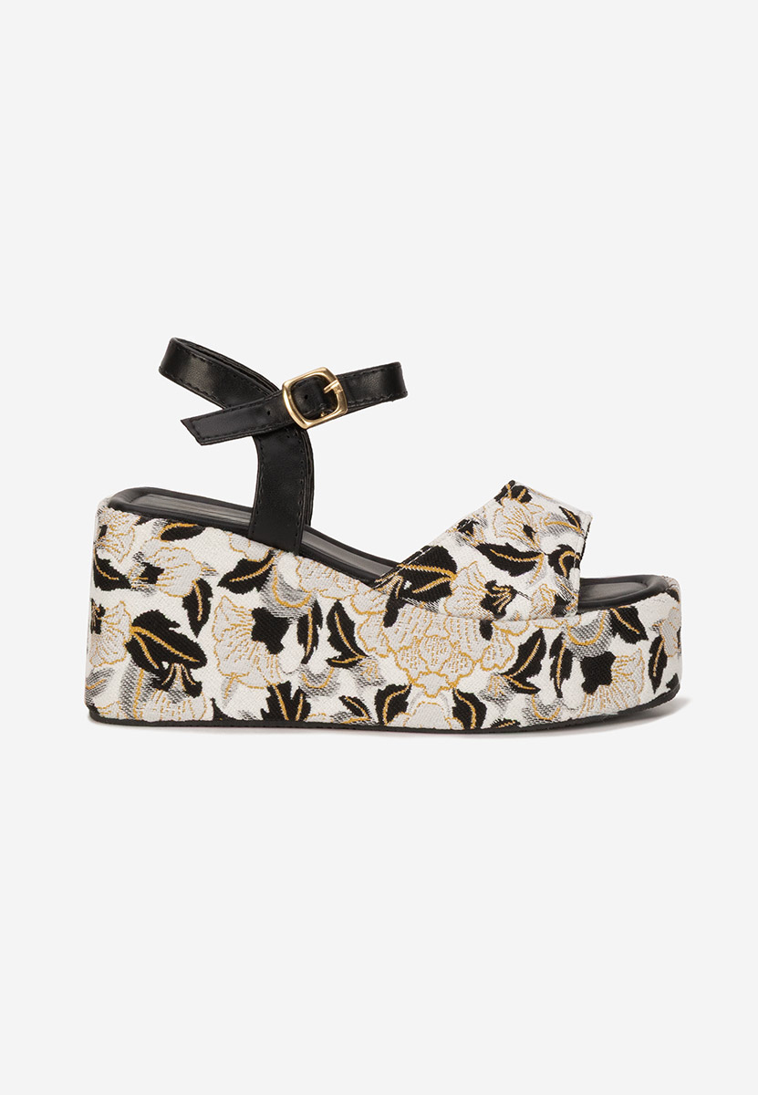 Sandali platform Gentalia V2 beige
