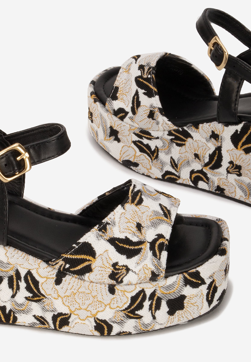Sandali platform Gentalia V2 beige