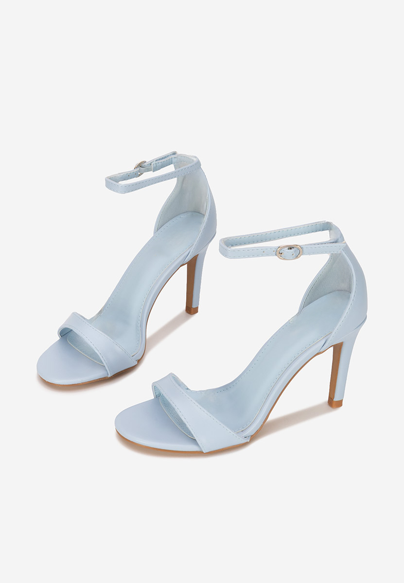 Sandali con tacchetto Sellina blu