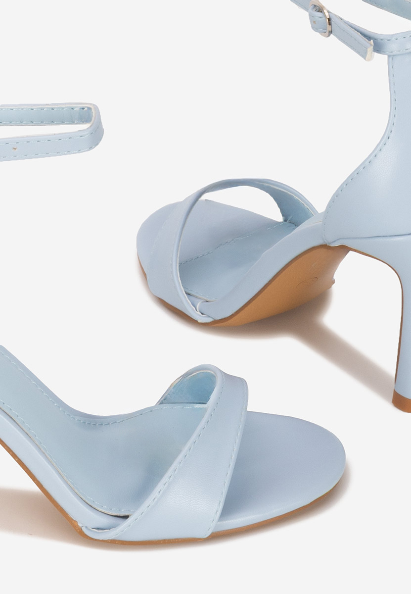 Sandali con tacchetto Sellina blu