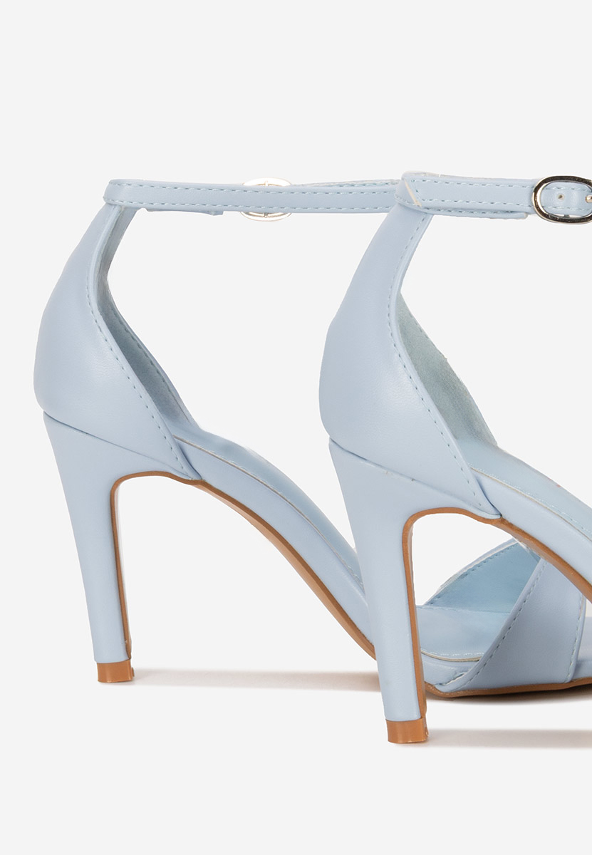 Sandali con tacchetto Sellina blu