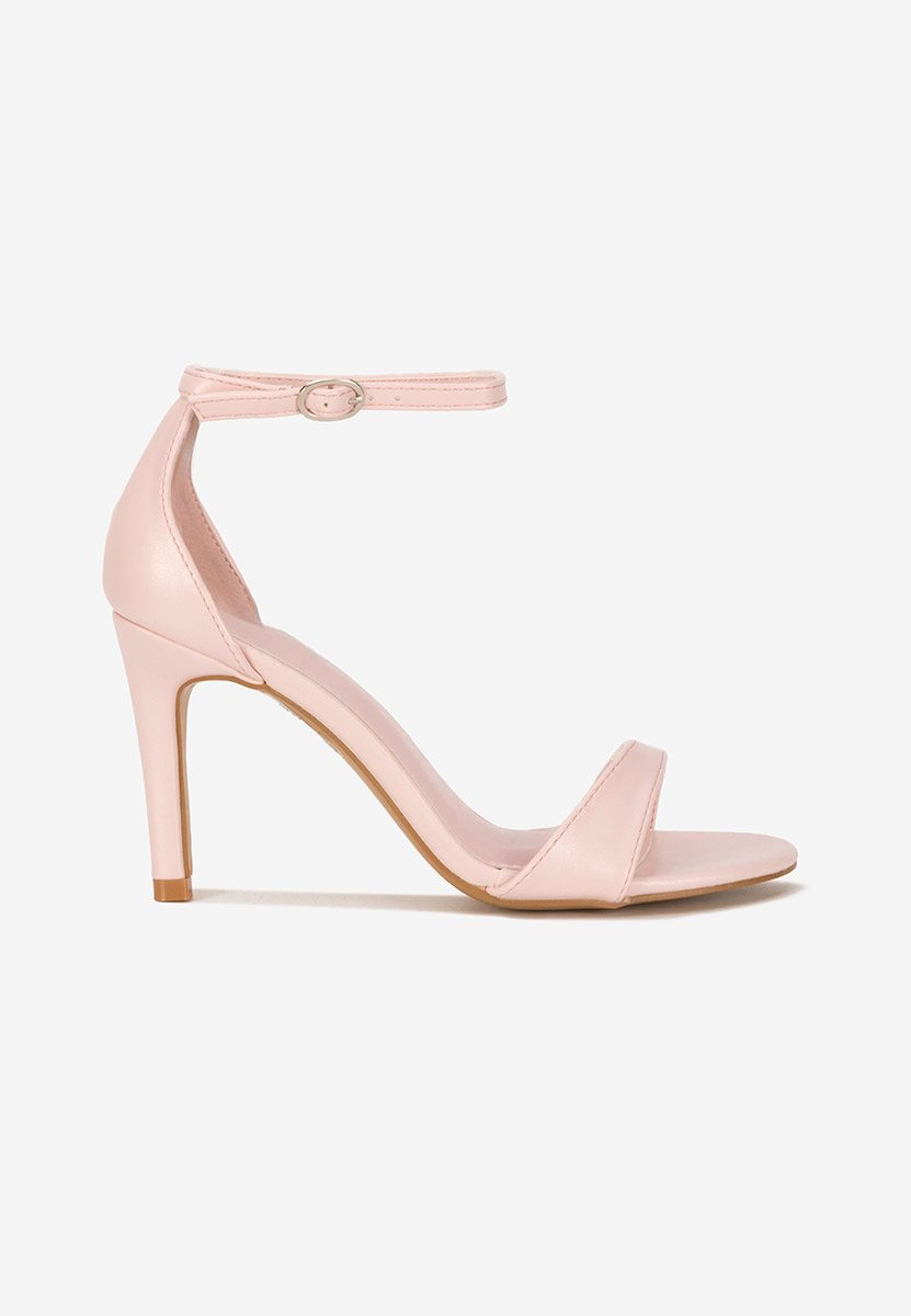 Sandali con tacchetto Sellina rosa