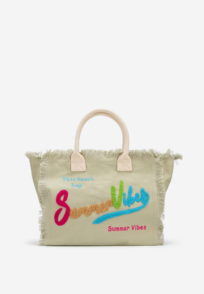 Borsa da spiaggia Siminna verde