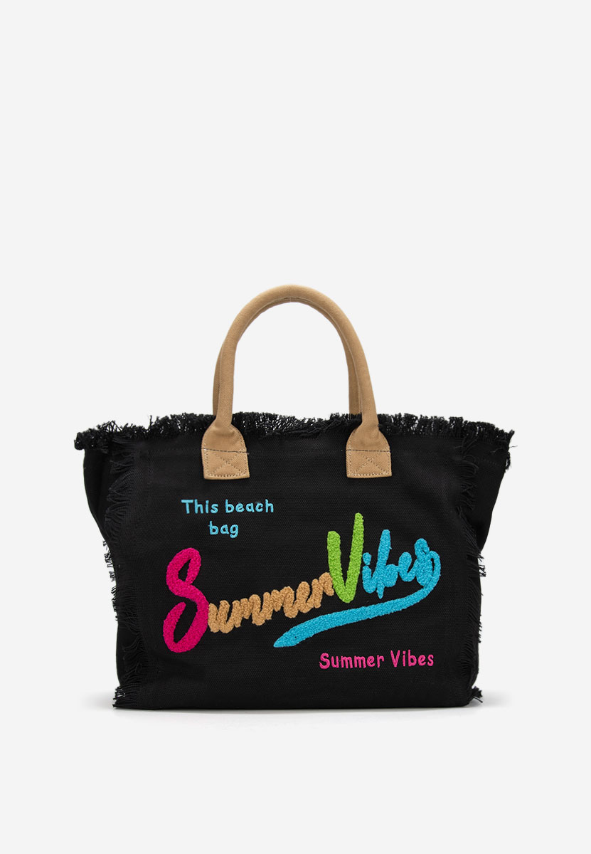 Borsa da spiaggia Siminna V2 nera