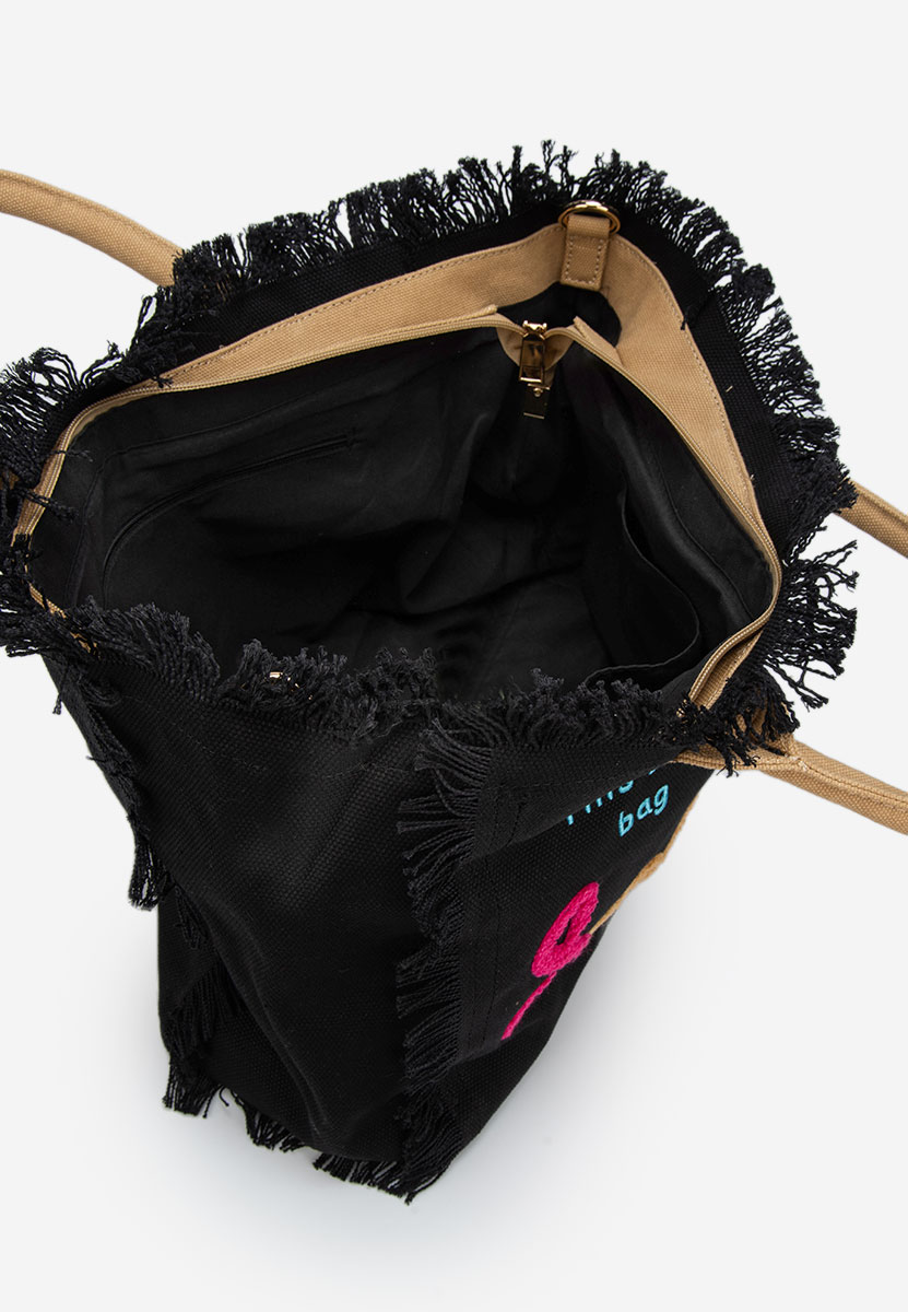 Borsa da spiaggia Siminna V2 nera