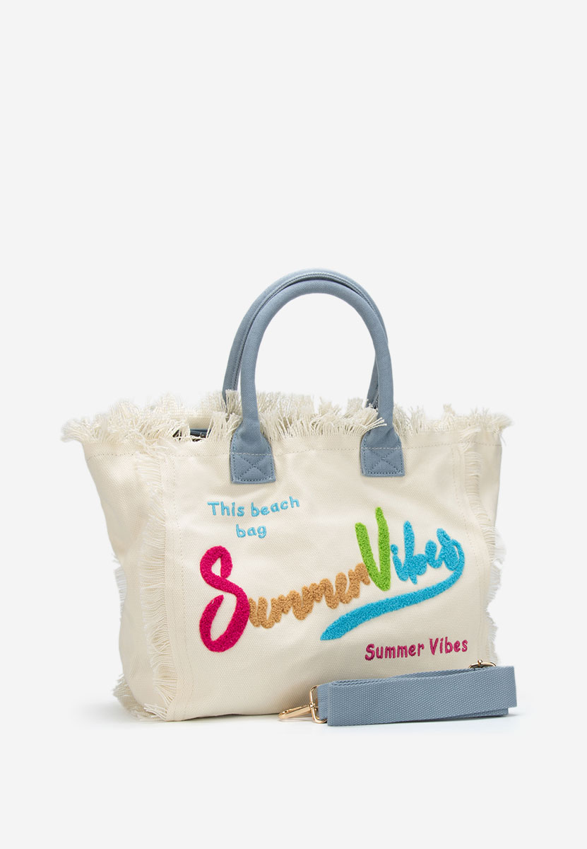Borsa da spiaggia Siminna beige