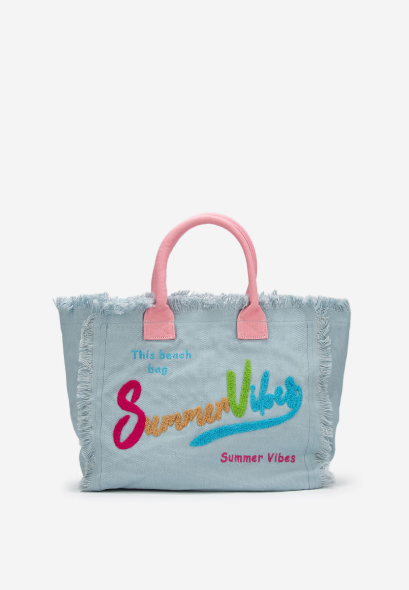 Borsa da spiaggia Siminna blu