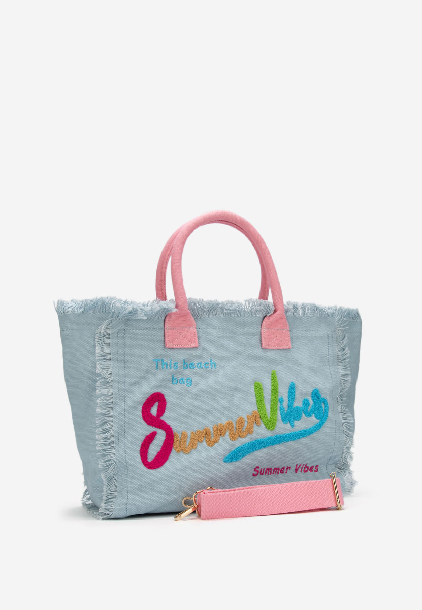 Borsa da spiaggia Siminna blu