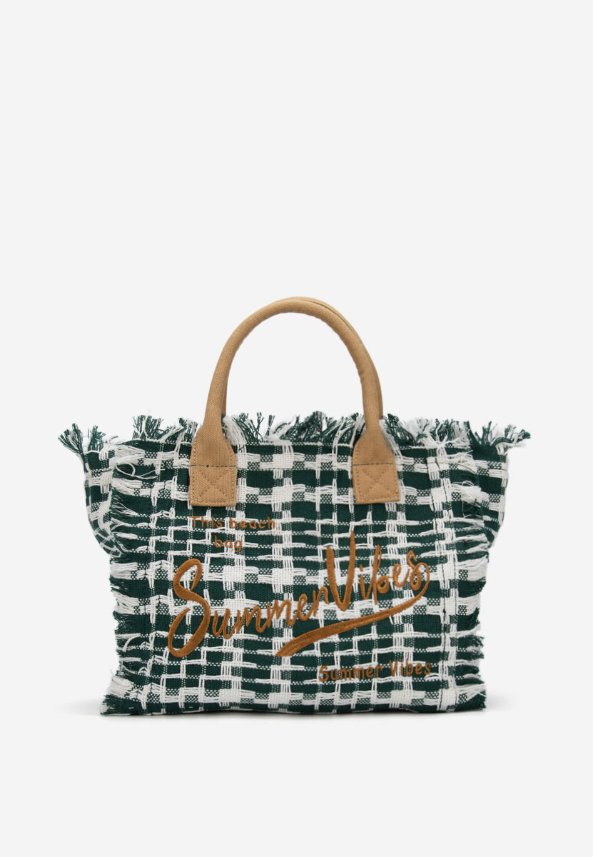 Borsa da spiaggia Dariella verde