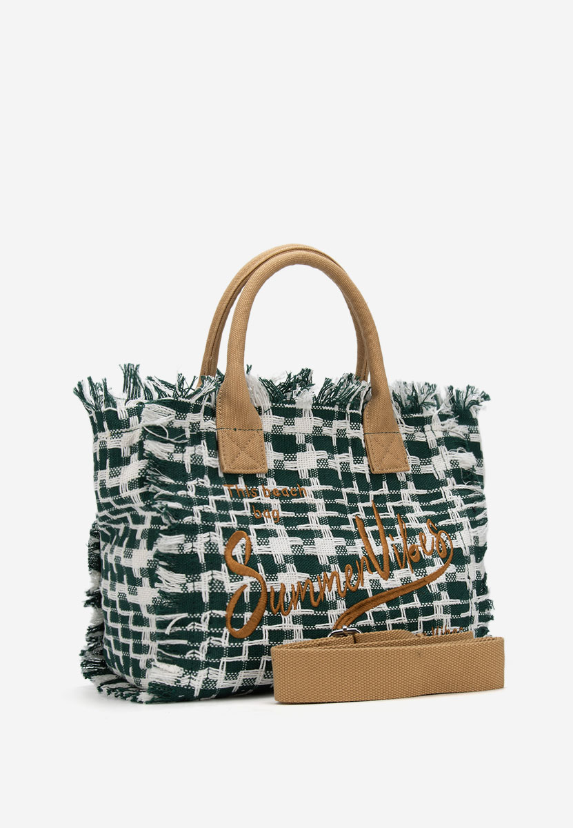 Borsa da spiaggia Dariella verde