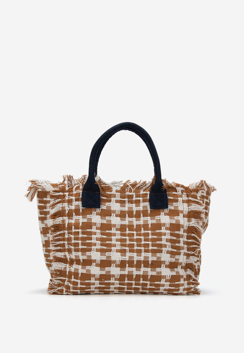 Borsa da spiaggia Dariella marrone