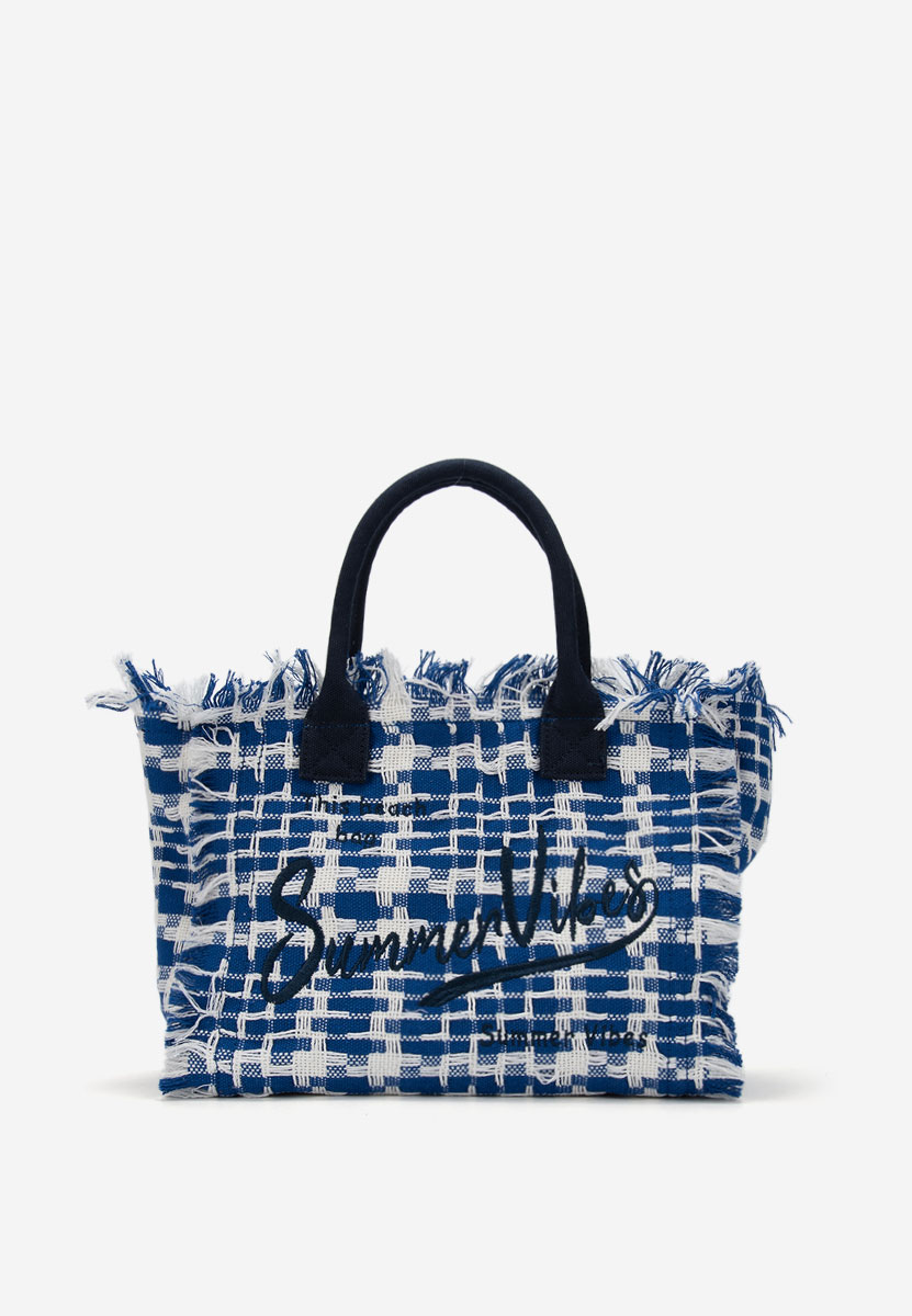 Borsa da spiaggia Dariella blu marine