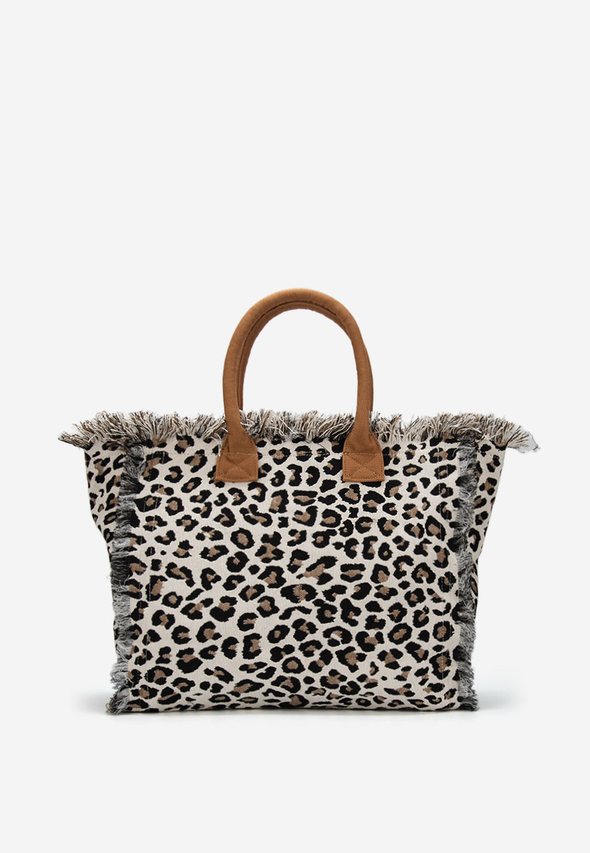 Borsa da spiaggia Aulelia V2 leopardi