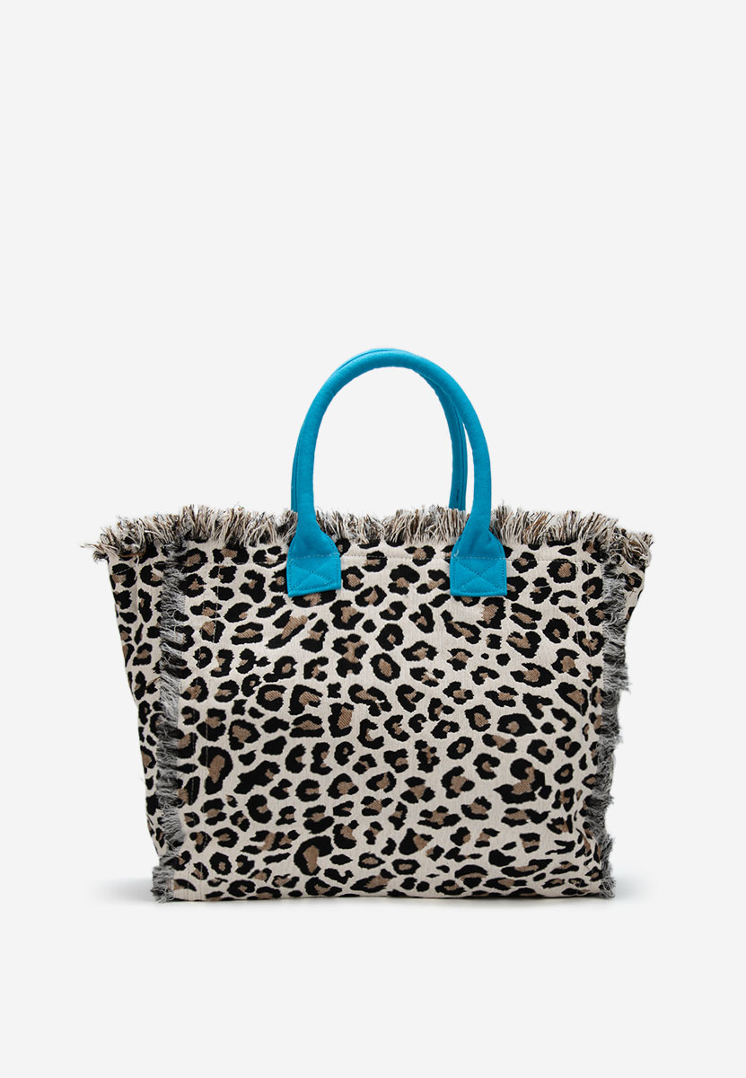 Borsa da spiaggia Aulelia leopardi