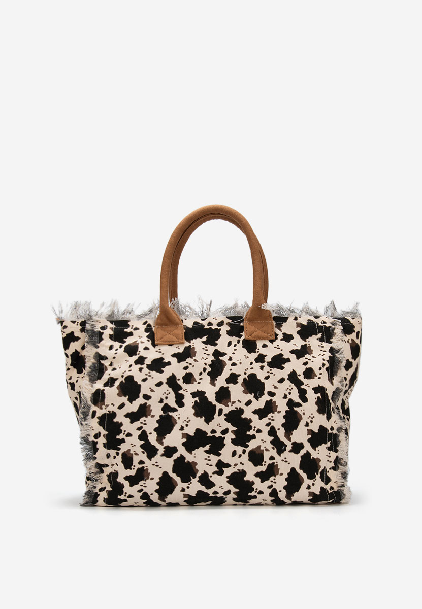 Borsa da spiaggia Aulelia animal print