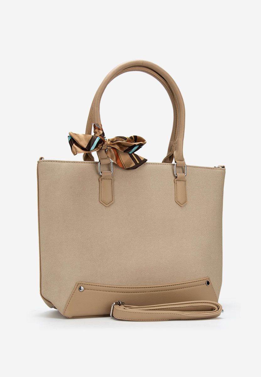Borsa a mano Flora marrone